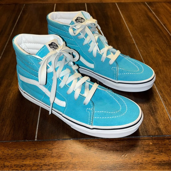 Vans HiTop Blue Old School Sneaker - Picture 1 of 6